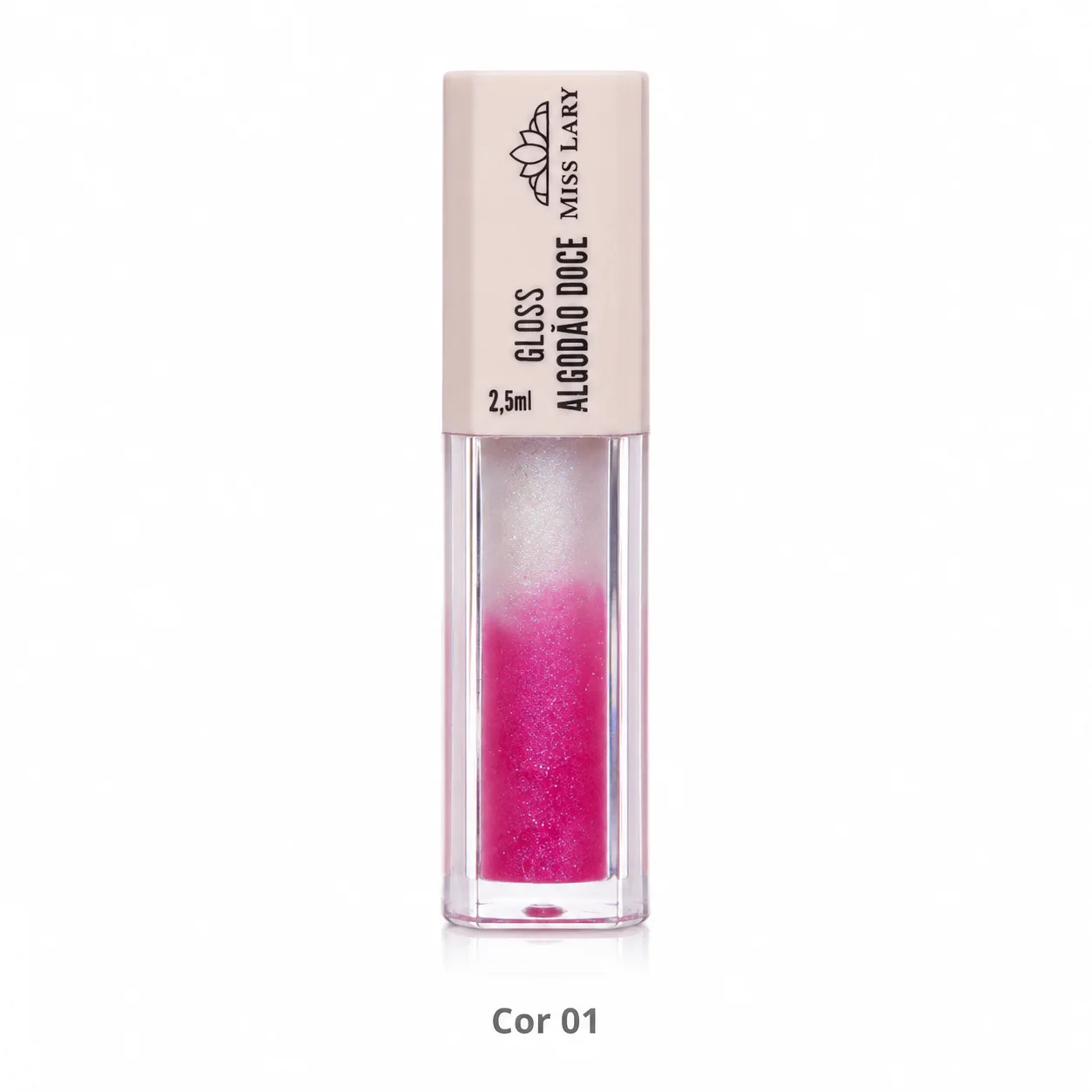 Outra imagem de Gloss Miss Lary Algodão Doce | Brilho Labial com Acabamento Moderno
