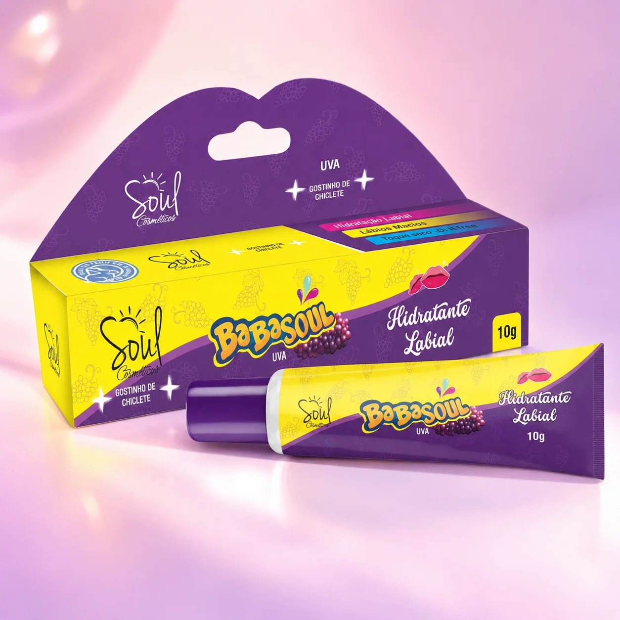 Gloss Babasoul Uva | Brilho Labial
