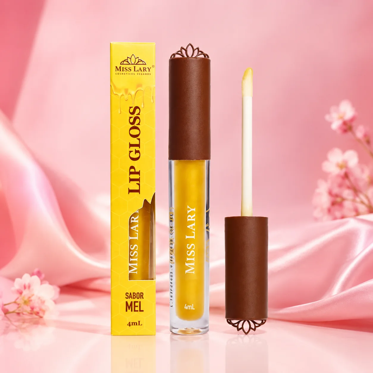Lip Gloss | Miss Lary Sabor Mel Brilho Labial