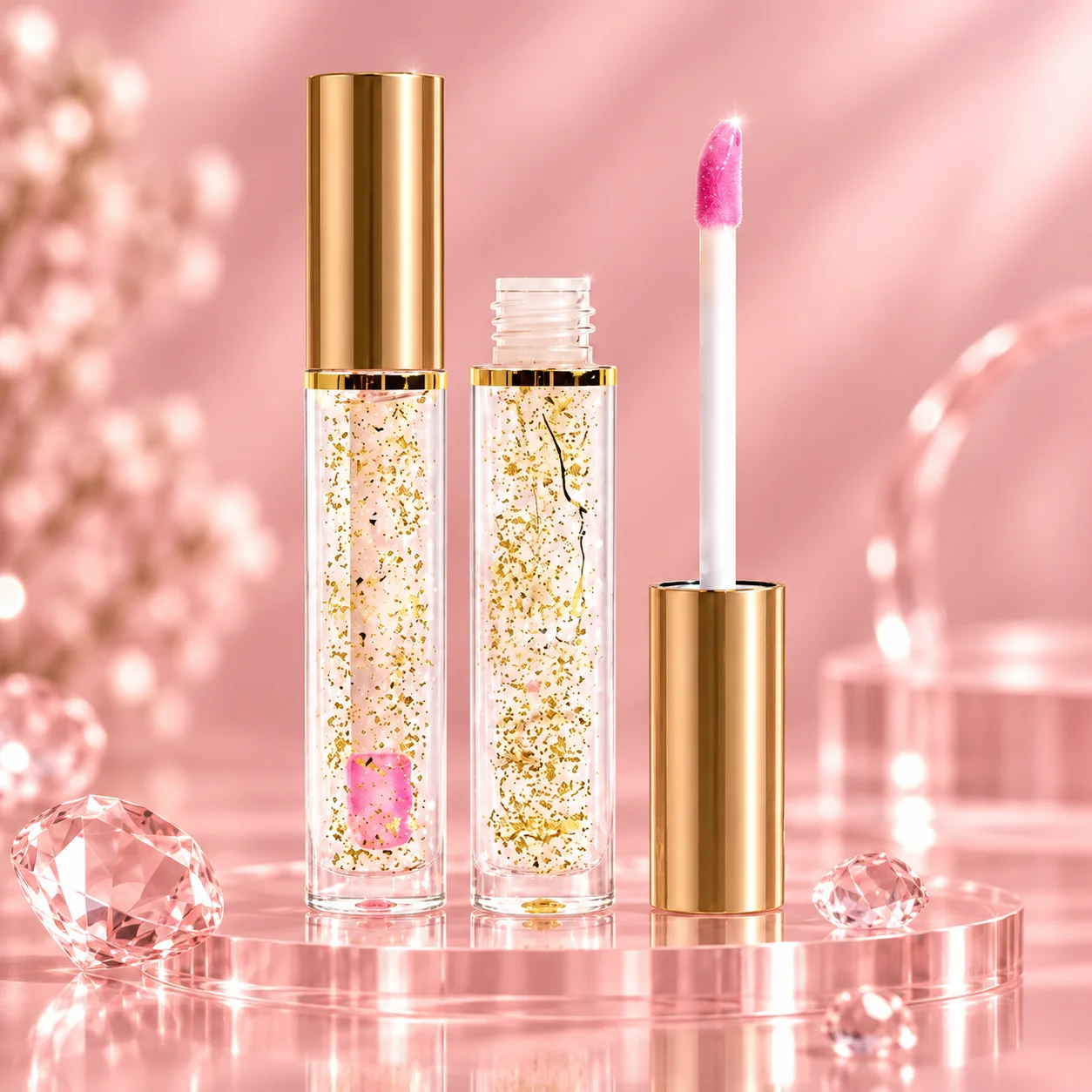 Brilho Labial Gold Magic | Febella Transparente