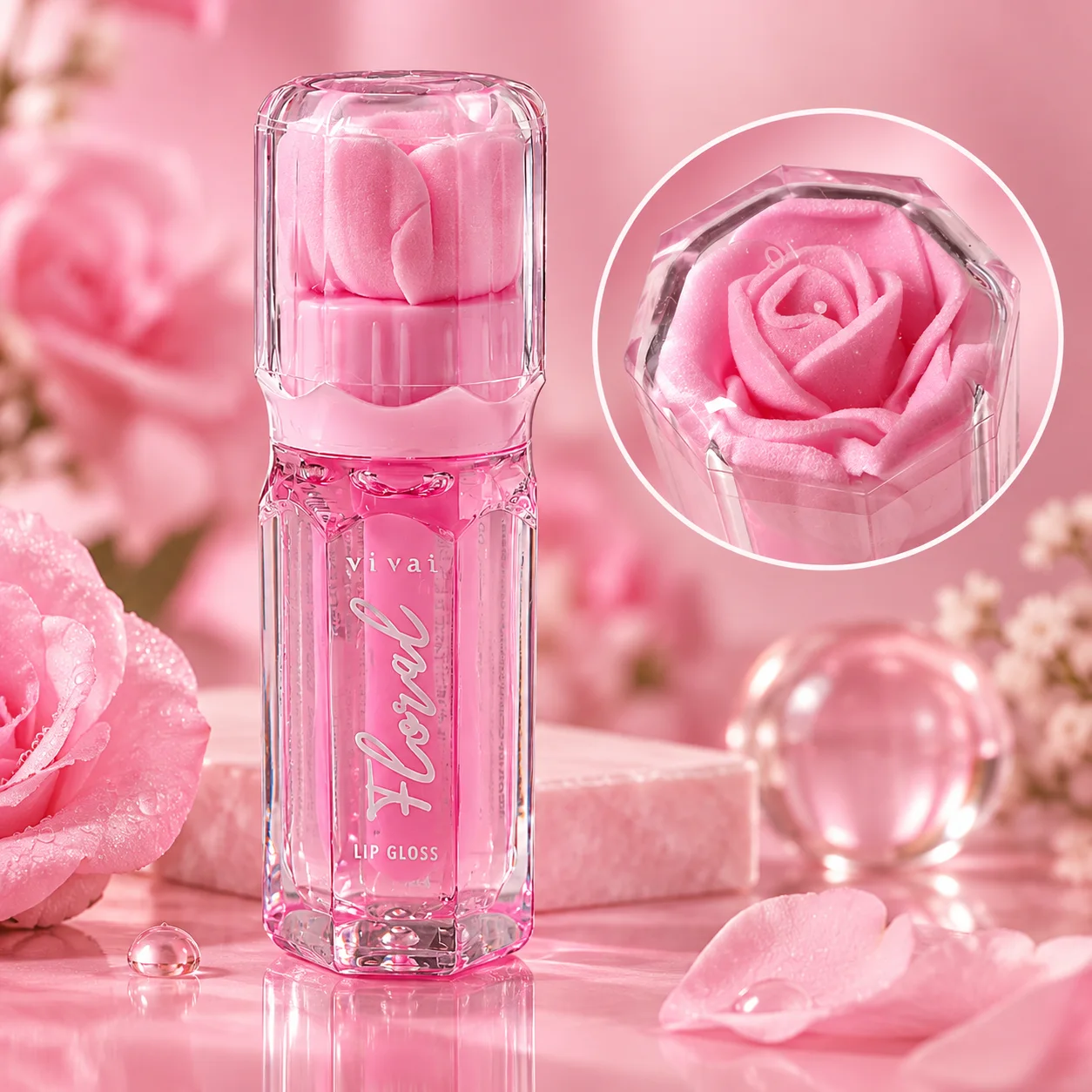 Lip Gloss Floral Vivai Cor 03