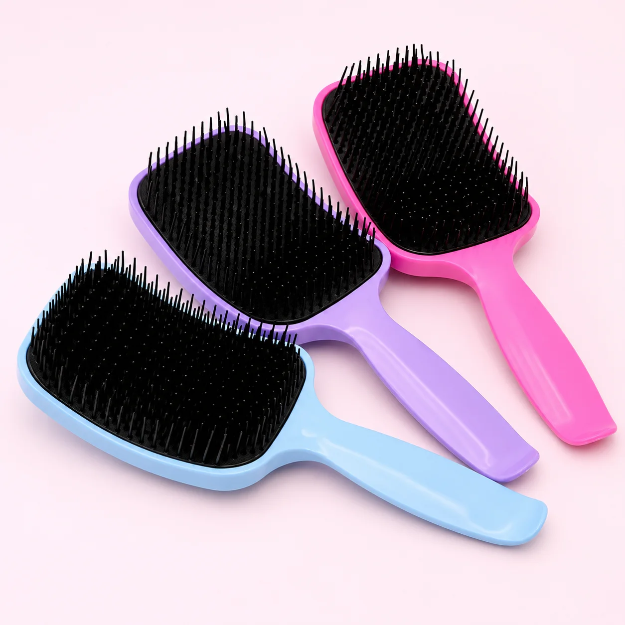 Escova Raquete Rose com Cheirinho | Beleza e Cuidados · Sem Marca