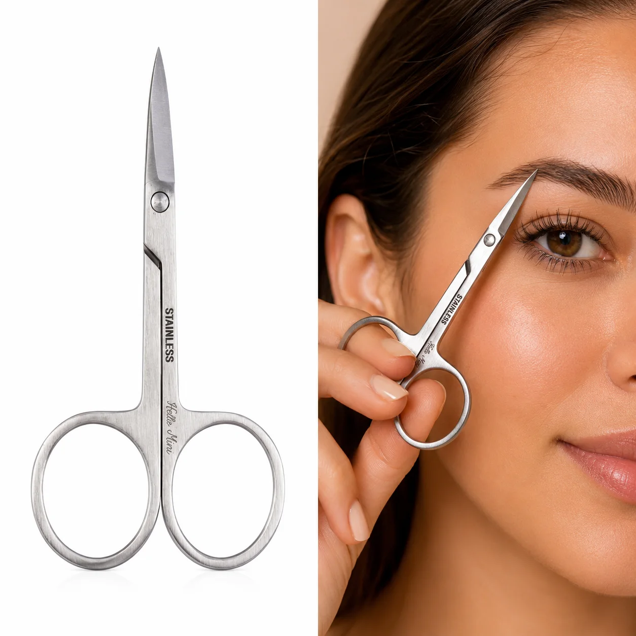 Tesoura Ponta Fina Profissional | Hello Mini Acessório Profissional