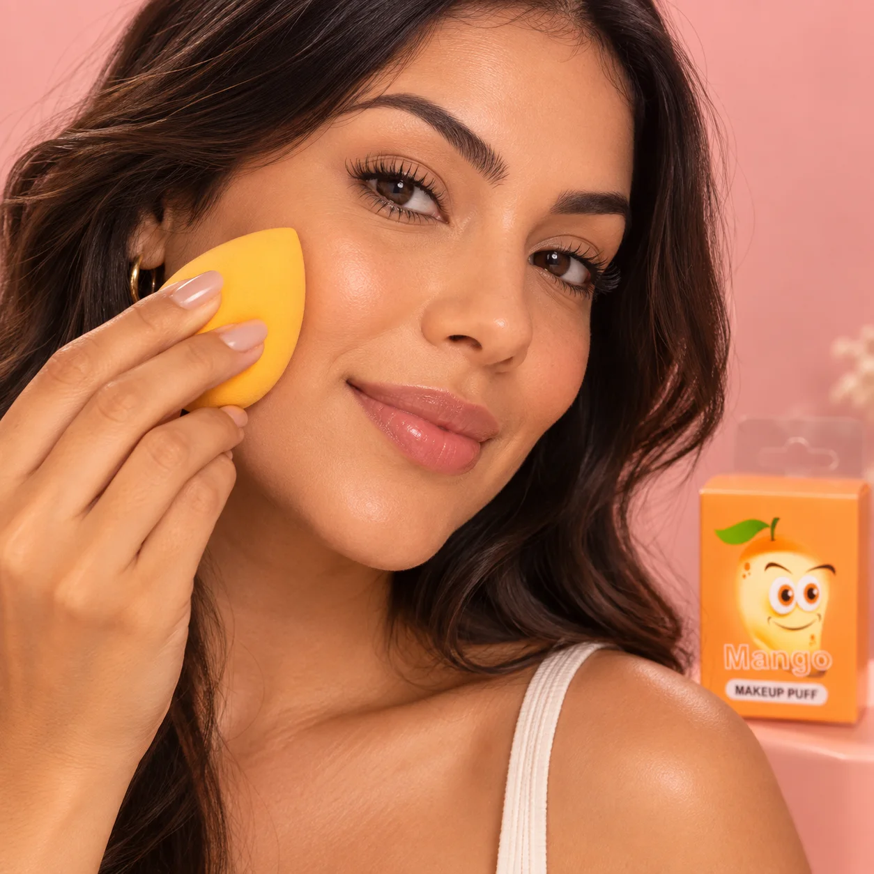 Esponja para Maquiagem Mango | Aplicador de Maquiagem
