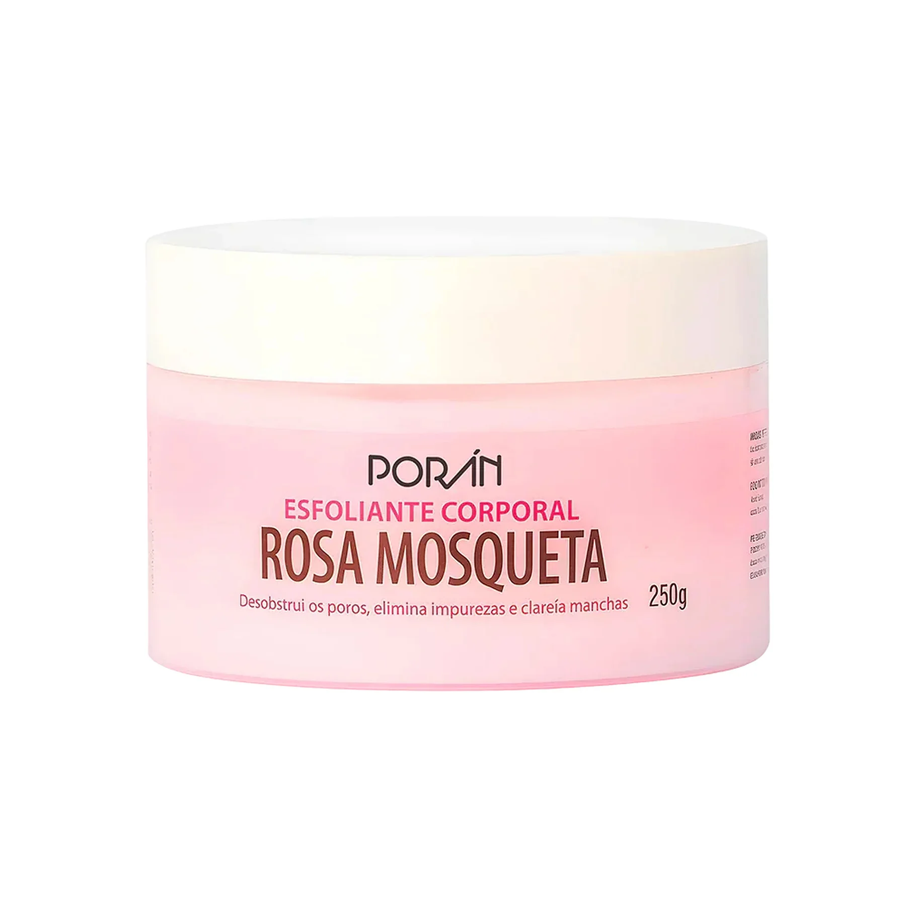 Esfoliante Corporal de Rosa Mosqueta | Porán Cuidados com a Pele · Poran