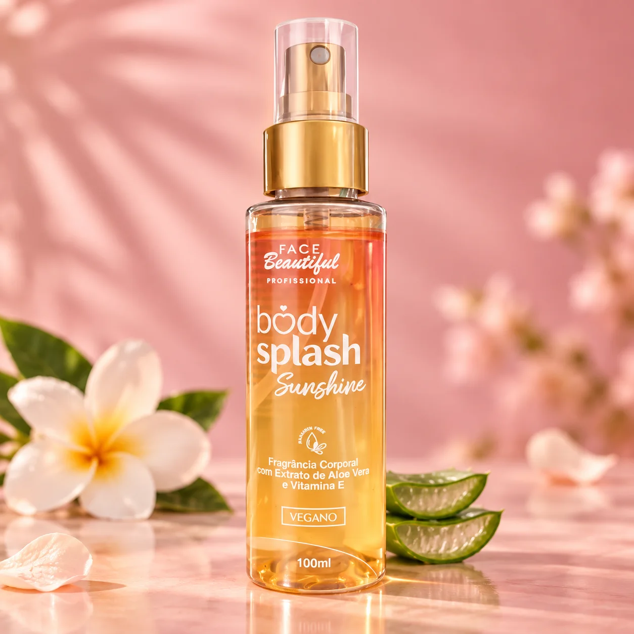 Body Splash Sunshine | Face Beautiful Fragrância Corporal
