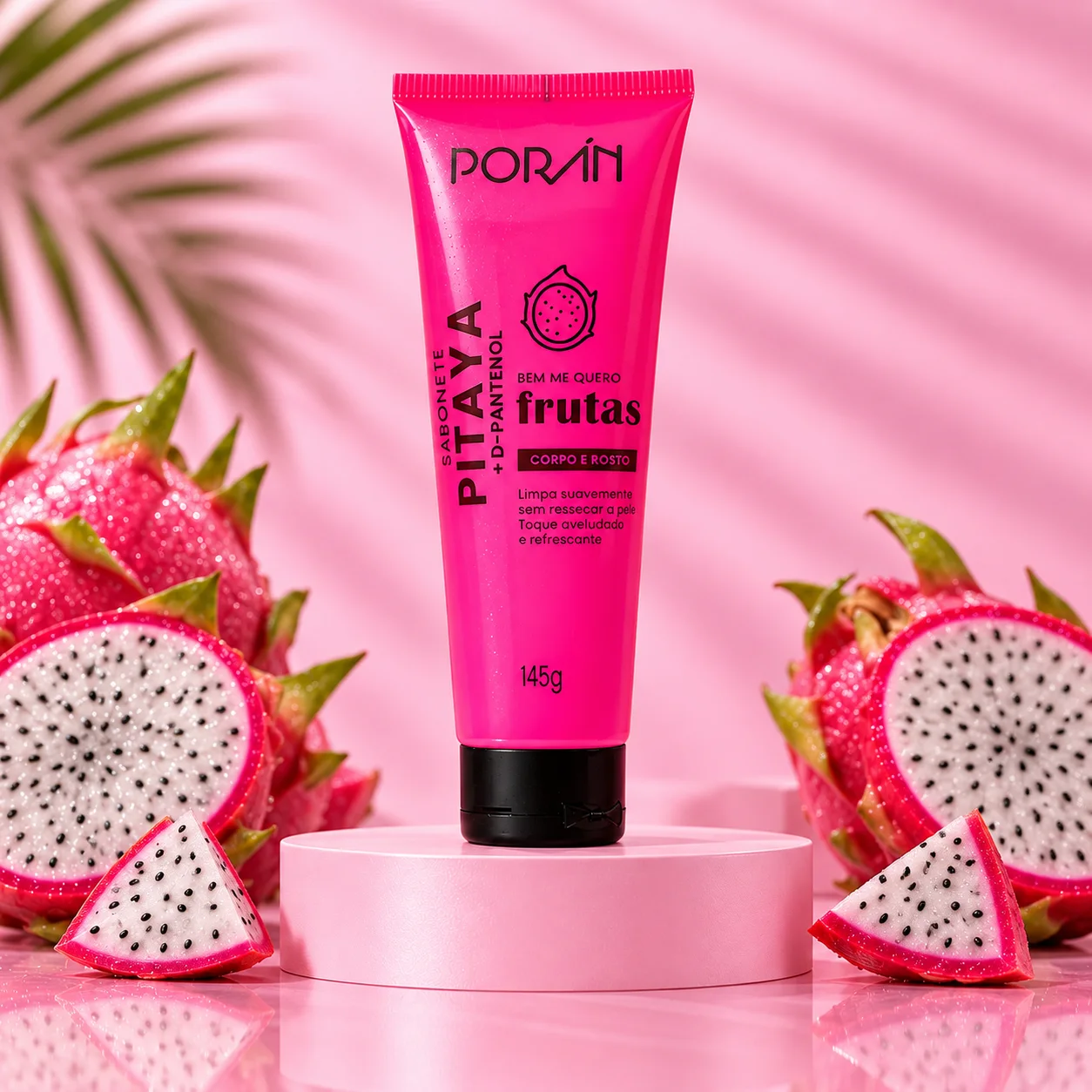 Hidratante Corpo E Rosto Bem Me Quero Poran Pitaya + D- Pantenol