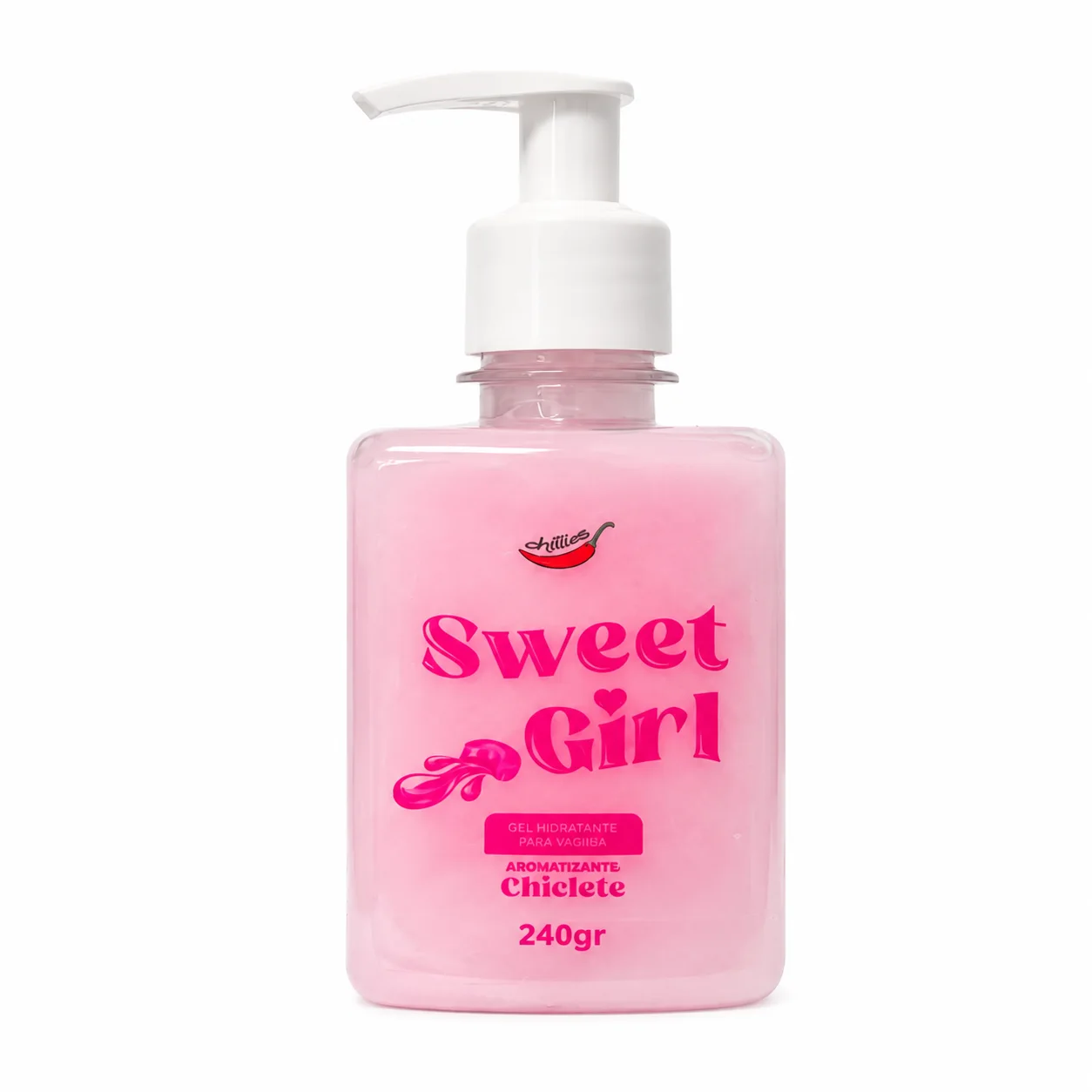 Gel Hidratante para Virilha Sweet Girl | Chillies Chiclete Cuidados com a Pele