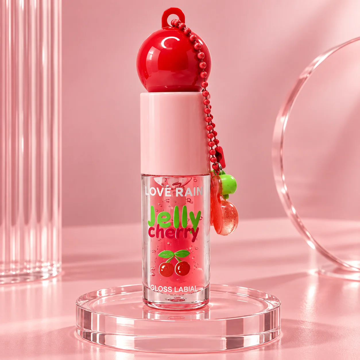 Gloss Labial Jelly Cherry | Love Rain Brilho Labial Love Rain