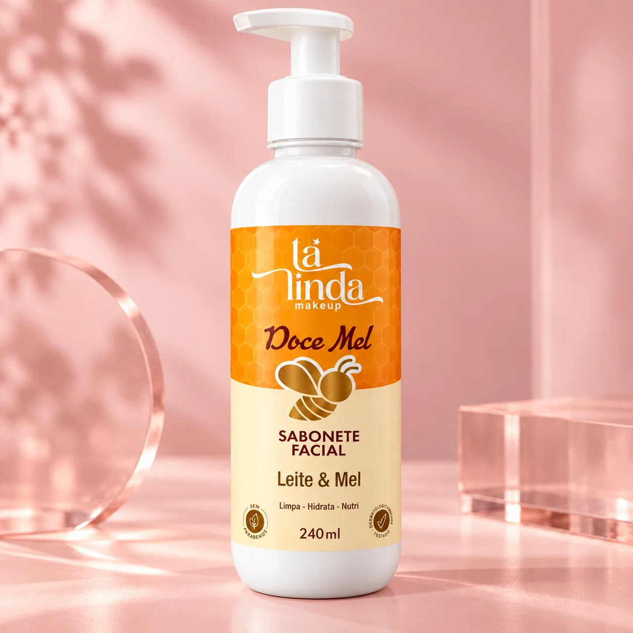 Sabonete Facial Doce Mel Ta Linda