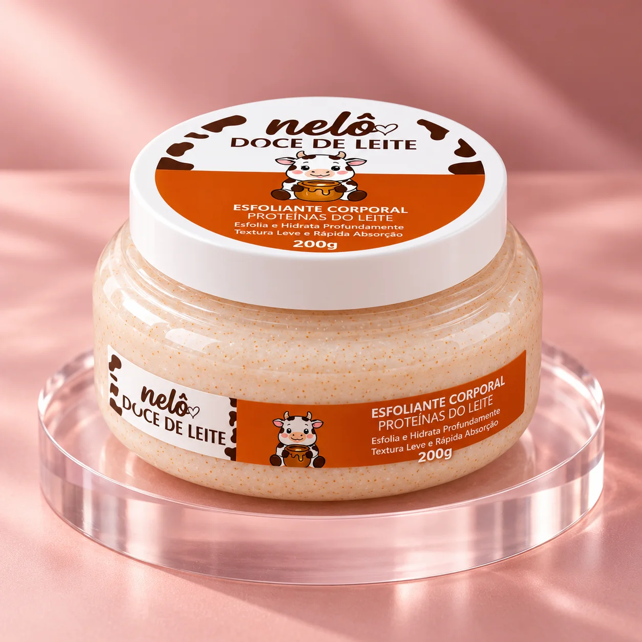 Esfoliante Corporal Doce de Leite nelô Nelô