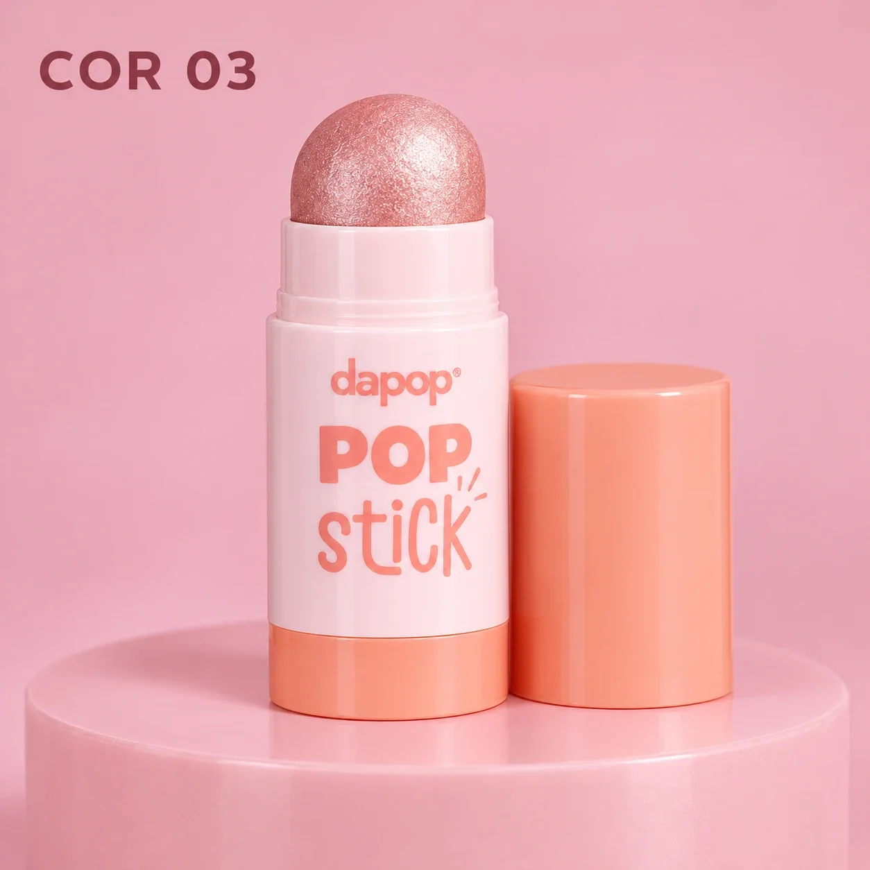 Iluminador em Bastão Pop Stick Dapop Cor 03 7 g