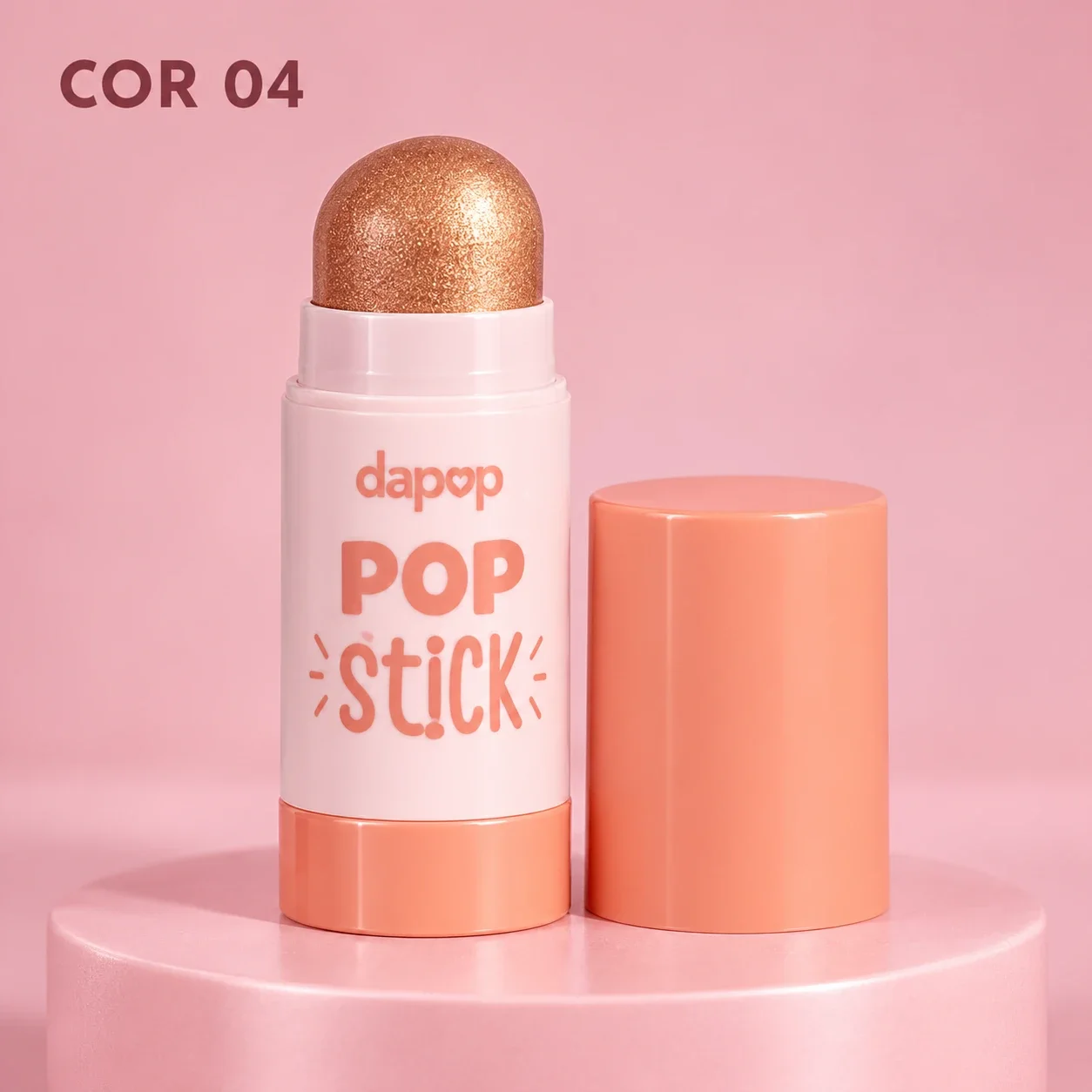 Iluminador em Bastão Pop Stick Dapop Cor 04 7 g