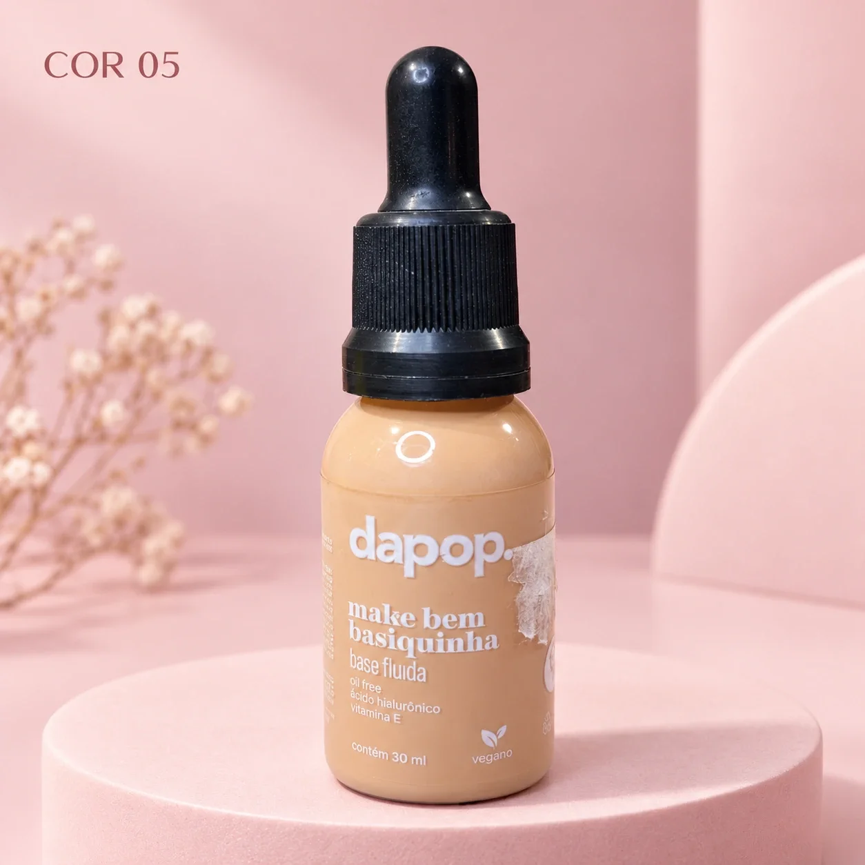 Base Fluida Make Bem Basiquinha Dapop Cor 05 30 mL