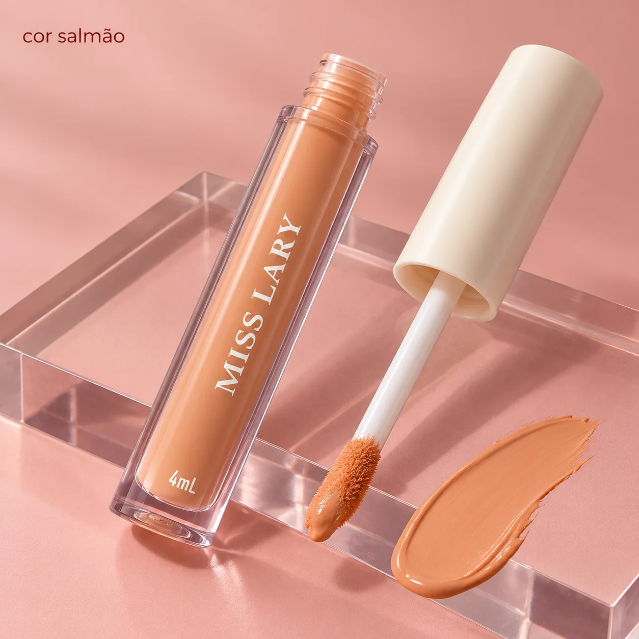 Corretivo Líquido Colorido Miss Lary Laranja 4 mL Miss Lary Laranja