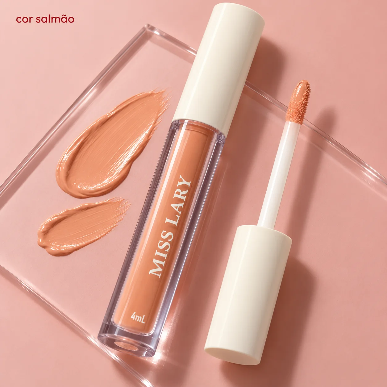 Corretivo Líquido Colorido Miss Lary Laranja 4 mL Miss Lary Laranja