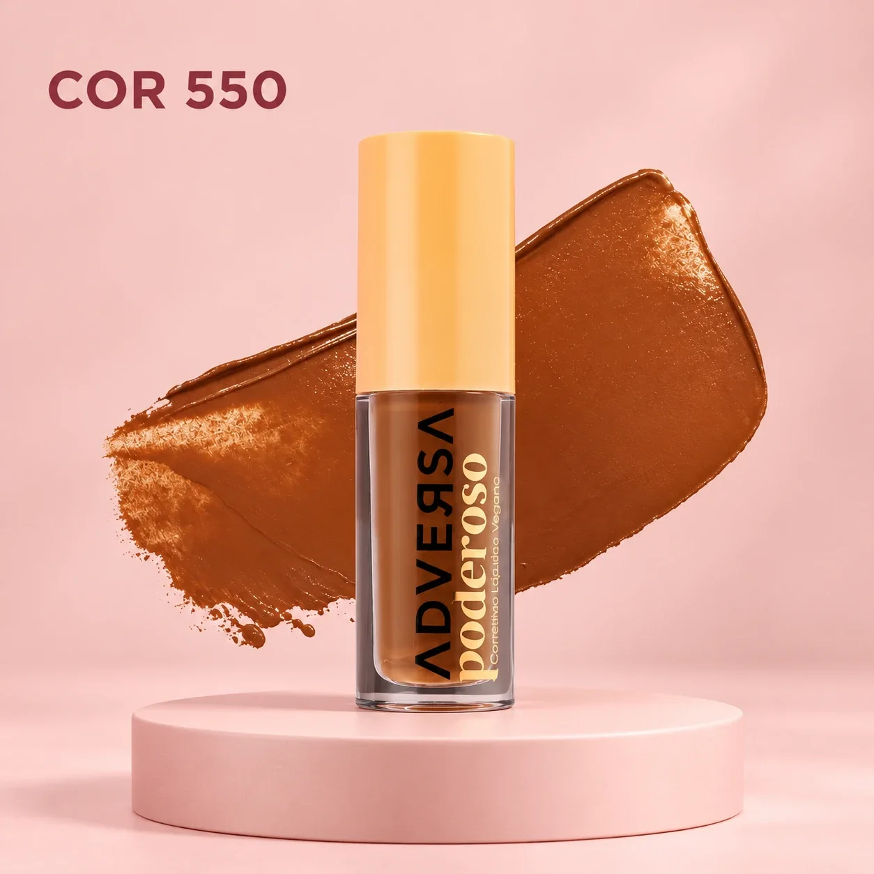 Corretivo Líquido Vegano Adversa Cor 550 3,7 mL