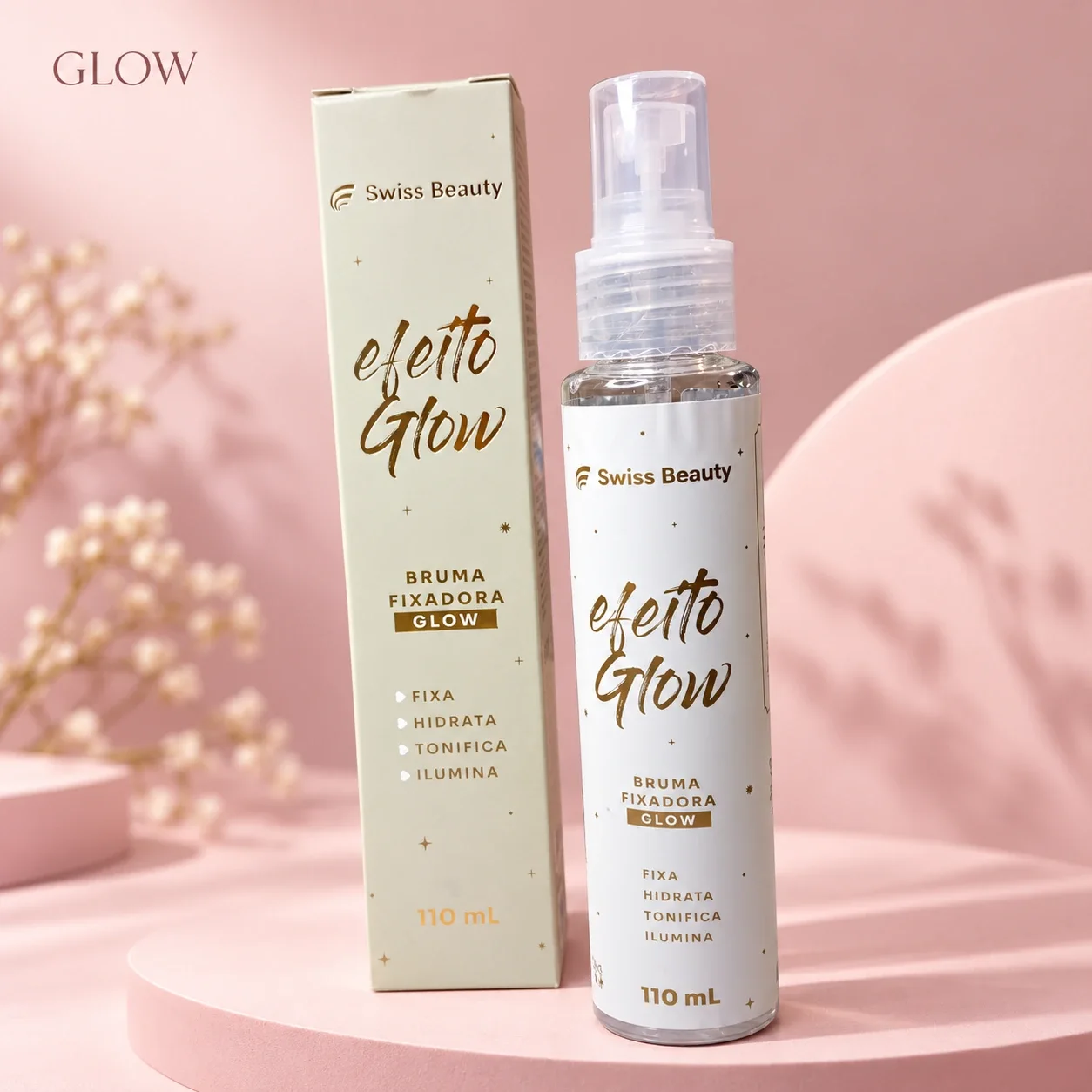 Bruma Fixadora Glow Swiss Beauty 110 mL