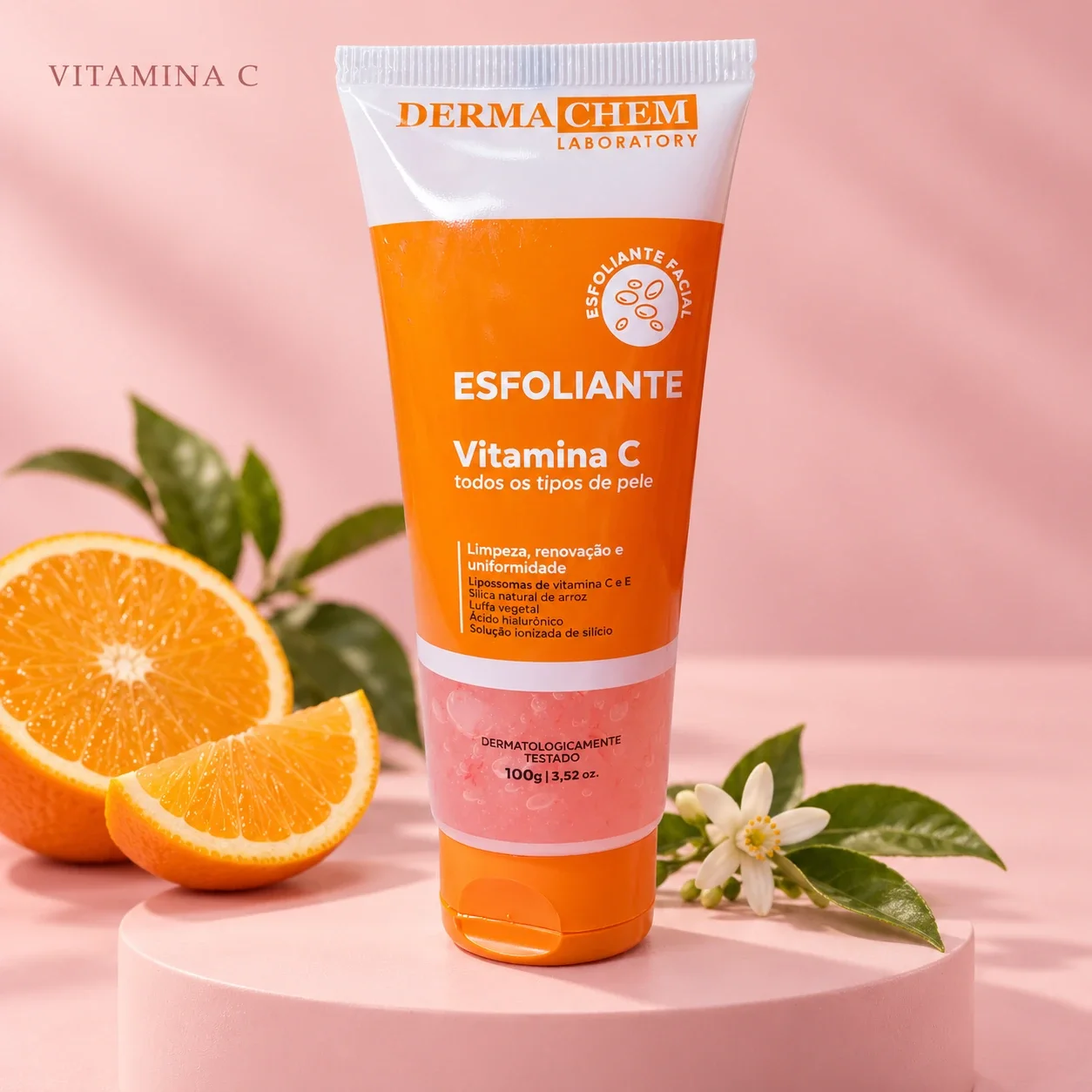 Esfoliante Facial Vitamina C Dermachem 100 g