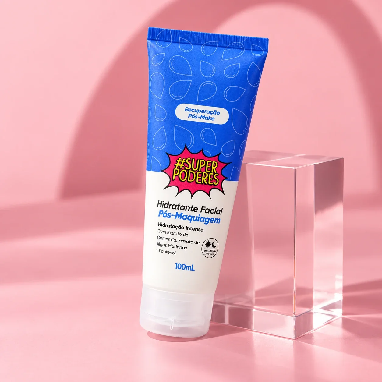 Hidratante Facial Pós-Maquiagem Super Poderes 100 mL