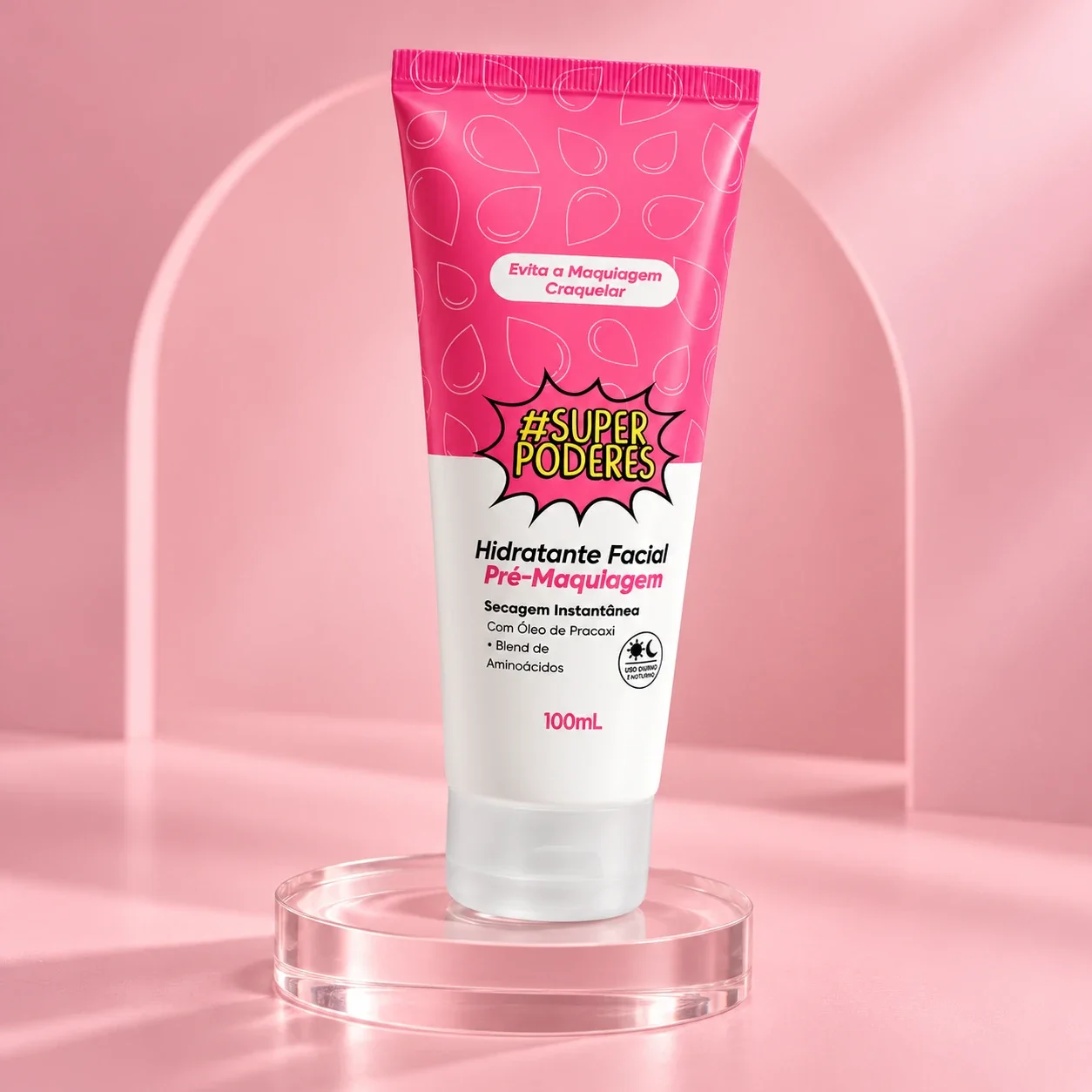 Hidratante Facial Pré-Maquiagem Super Poderes 100 mL · 100ml