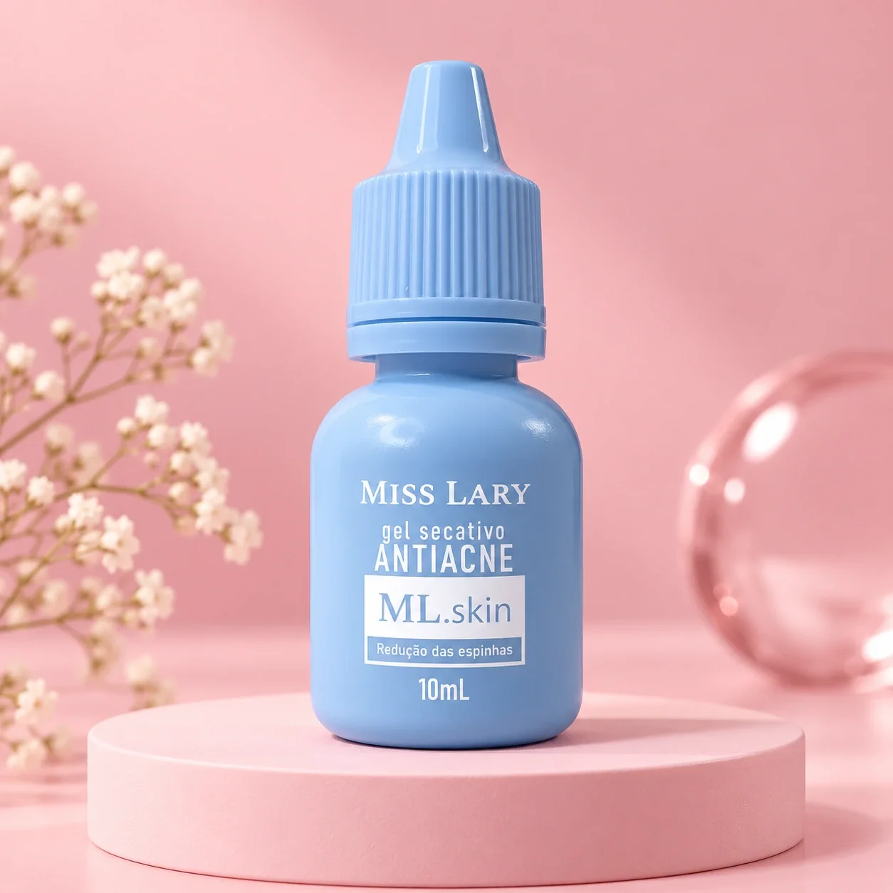 Outra imagem de Gel Secativo Antiacne Miss Lary 10 mL | Cuidados Faciais · 10ml
