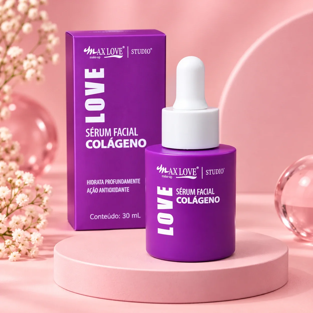 Sérum Facial Colágeno Max Love 30 mL