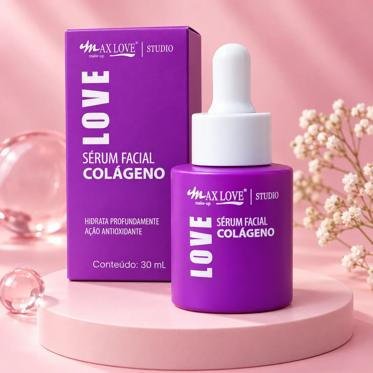 Sérum Facial Colágeno Max Love 30 mL