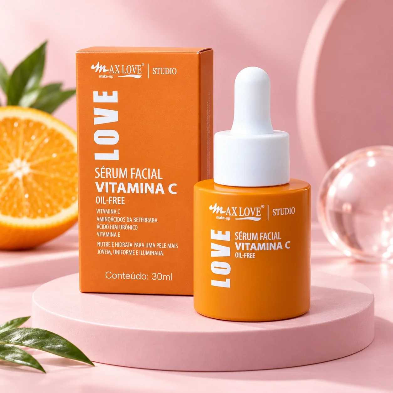 Sérum Facial Vitamina C Max Love 30 mL