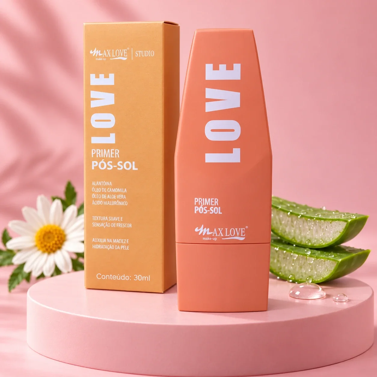 Primer Facial Pós-Sol Max Love 30 mL
