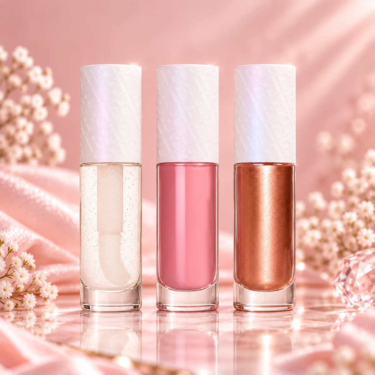 Kit Bride Fran by Franciny Ehlke Gloss, Blush e Iluminador 16,5 g Fran by Franciny Ehlke