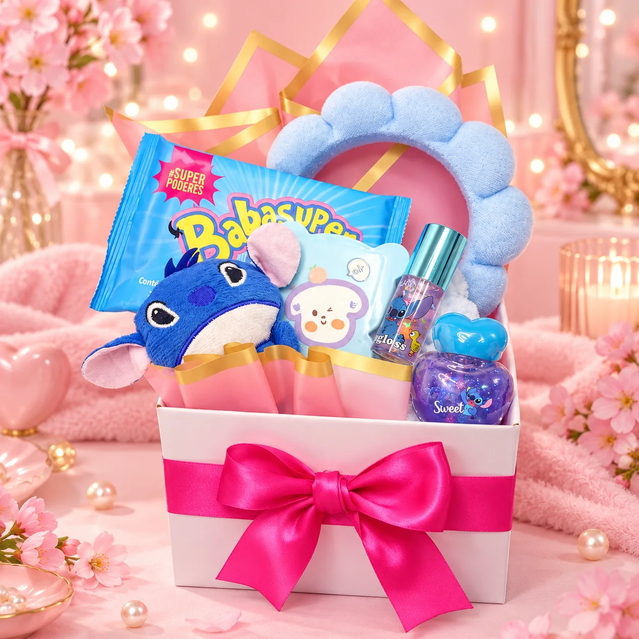 Box Stitch Suprema Dia das Crianças | Gloss, Skincare e Acessórios